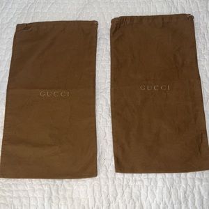 2 Gucci Dustbags